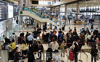 [포토] 여행객들로 북적이는 김포국제공항