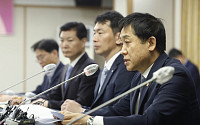 [포토] 금융지주회장 간담회에서 모두발언하는 김주현 위원장