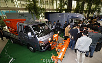 [포토] GS글로벌·비야디 1톤 전기트럭 'T4K' 공개