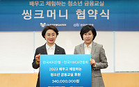 한국씨티은행, 청소년 금융교육을 위한 ‘씽크머니’ 프로그램 지원