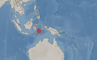 인니 암본 서남서쪽 해상서 규모 6.1 지진 발생