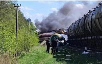 우크라 접경 지역서 이틀 연속 러시아 화물열차 폭발·탈선
