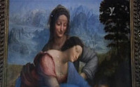 루브르박물관, 다빈치 최후의 대작 '성안나와 성모자' 복원 전시
