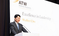 조원태 회장, 'ATW 2023년 올해의 항공업계 리더십상' 수상