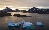 그린란드 대륙 빙하 20년 새 녹는 속도 5배 빨라졌다
