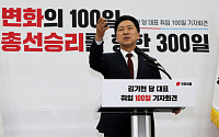 ‘취임 100일’ 김기현 &quot;시스템 공천으로 내년 총선 승리할 것&quot;