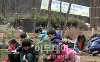 [포토]어린이와 함께하는 우면산 나무심기 행사 열려