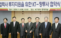 KT, 협력사 지원위해 창투사와 업무협약 체결