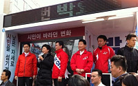 [총선 현장] 박근혜, 의왕 도깨비시장서 박요찬 지원