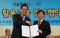 KT-서울시, 스마트기술 활용교육을 위한 MOU 체결