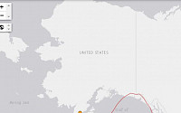 미국 알래스카 인근 바다서 규모 7.2 강진…쓰나미 경보