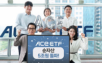한국투자신탁운용 “ACE ETF 순자산액 5조 원 돌파”