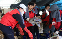 LG엔솔 오창 임직원들…청주지역 수해복구 지원