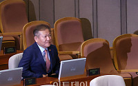 [포토] 탄핵 기각, 첫 국회 출석한 이상민