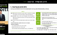 한국 딜로이트 그룹, ‘ISSB 공시 기준의 내용과 우리의 대응 웨비나’ 개최 성료