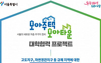 서울시, '모아타운 대학협력 프로젝트' 연구성과 공유