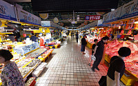 [포토] 한산한 모습 보이는 수산물시장