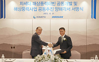 두산에너빌리티, 한국중부발전과 초대형 해상풍력 사업 협력