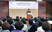 [포토] '여성금융인 국제콘퍼런스' 축사하는 이복현 금감원장