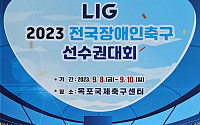 ‘LIG 2023 전국장애인축구선수권대회’ 개막