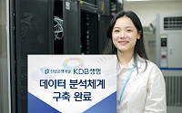 KDB생명, 데이터 분석체계 구축 완료