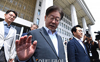 [포토] 수원지검 향하는 이재명 민주당 대표