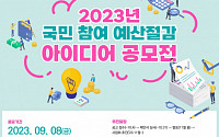 소진공, '국민 참여 예산절감 아이디어 공모전' 개최