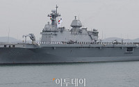 [포토] 해상 사열하는 각 국 해군 함정들