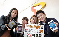 SKT, LTE 가입자 200만명 돌파