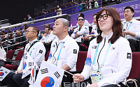[포토] 항저우 장애인 AG 선수들 응원하는 장미란 차관