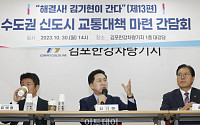 [포토] 김기현 대표, 수도권 신도시 교통대책 마련 간담회