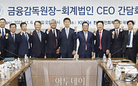 [포토] 이복현 금감원장, '회계법인 CEO 간담회'