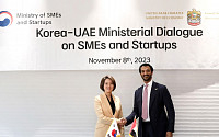 이영 장관, UAE 경제부 장관 만나 중소벤처 협력 모색
