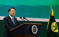 尹, 새마을지도자대회 '청년의 약속' 선포식 참석…&quot;글로벌 연대 튼튼히&quot;