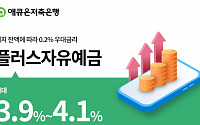 애큐온저축은행, '플러스자유예금'  최대 4.1% 금리 제공