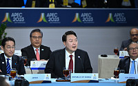 尹, APEC서 북러 협력 경고…시진핑 만나 &quot;좋은 성과 기원&quot;