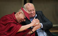 [포토] 고르비 만난 달라이 라마