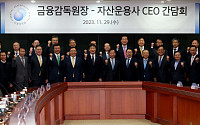 [포토] 금융감독원장-자산운용사 CEO 간담회