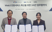 한국정보인증-코드-파이랩, 웹3 인증 서비스 확산 위한 MOU