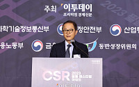 [포토] 2023 CSR 필름 페스티벌 어워드, 축사하는 이승렬 실장