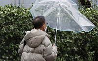 [포토] '강한 바람에 뒤집힌 우산'