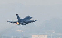 주한미군 ‘F-16 전투기’ 훈련 중 추락...인명피해는 없어