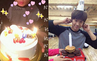2PM 우영, 생일 인증 &quot;햄버거 케이크 먹어볼래?&quot;