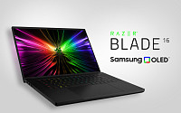 삼성디스플레이, 게이밍 노트북 '레이저 블레이드 16'에 OLED 공급