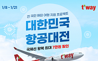 “합리적인 해외여행은 티웨이와”…티웨이항공, 항공대전 프로모션