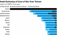 [종합] “중국, 대만 침공 시 한국 가장 큰 타격…반도체 쇼크에 GDP 23% 증발”