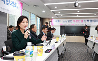 오영주 중기장관, ‘소상공인 우문현답 정책협의회’ 개최