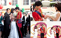 '더킹' 하지원-이승기, 로열 패밀리다운 '세기의 약혼식'
