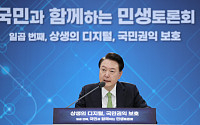 尹 대통령 “3년간 1500여개 행정서비스 완전 디지털화”