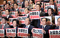 [포토] 국민의힘, 중대재해처벌법 처리 촉구 규탄대회